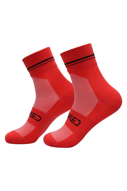 Sundried Red Cycle Socks S21 Cycle Socks SM Red SD0391 SM Red Activewear