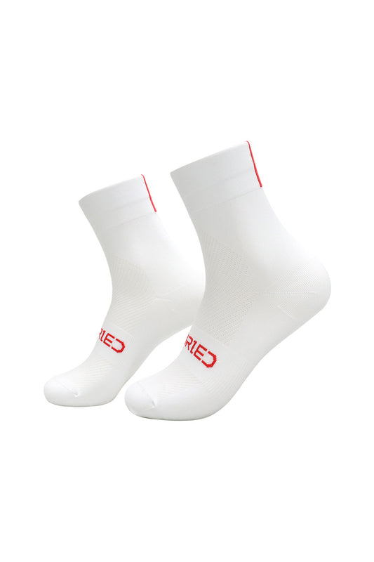 Sundried White Cycle Socks S21 Cycle Socks Activewear