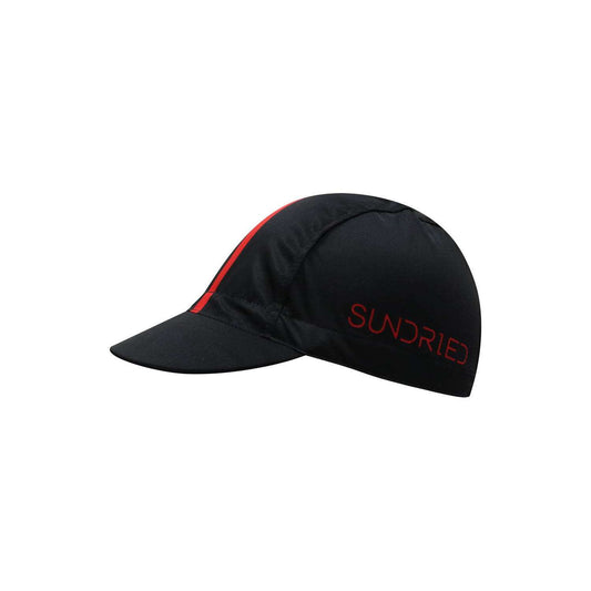 Sundried Stripe Cycle Cap Black SD0435 Black Activewear