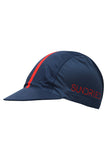 Sundried Stripe Cycle Cap Hats Navy SD0435 Navy Activewear
