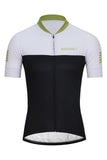 Sundried Retro Men's Short Sleeve Training Cycle Jersey Short Sleeve Jersey M White SD0465 M White Activewear