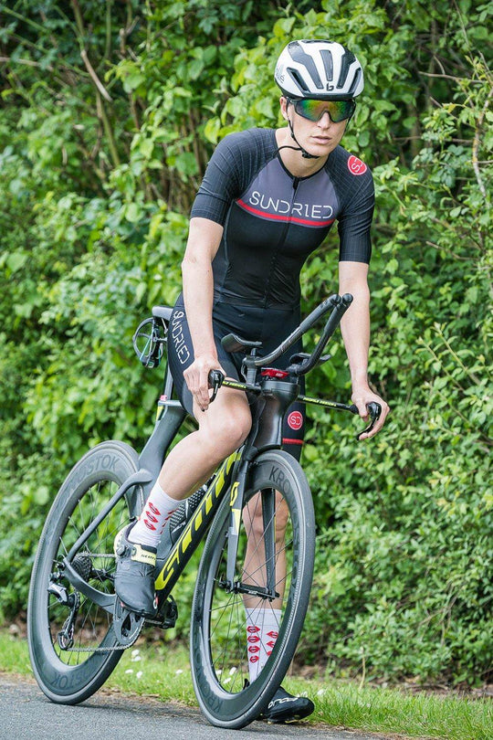 Sundried Velo Women's Aero Skinsuit Trisuit Activewear Sundried Velo Women's Aero Skinsuit Trisuit Activewear