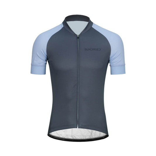 Short Sleeve Cycle Jersey Short Sleeve Jersey L Blue SD0467 L Blue Activewear
