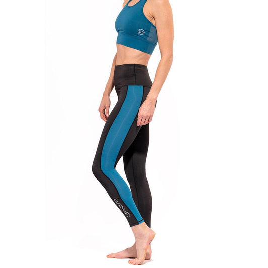 Sundried Core Women's Leggings L Blue SD0158 L Blue Activewear