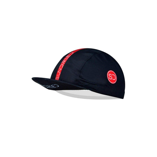 Sundried Cycling Cap Hats Black SD0130 Black Activewear
