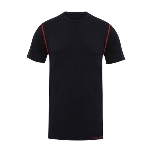 Sundried Eco Tech Men's Fitness Top L Black SD0136 L Black Activewear