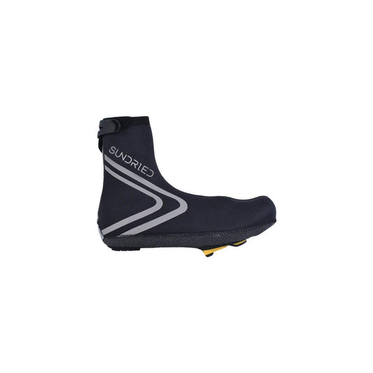Sundried HD3 Black Heavy Duty Cycle Shoe Covers Overshoes Cover 40-42 Black SD0381 40-42 Black Activewear