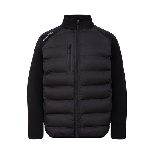 Sundried Monte Viso Men's Padded Jacket L Black SD0196 L Black Activewear