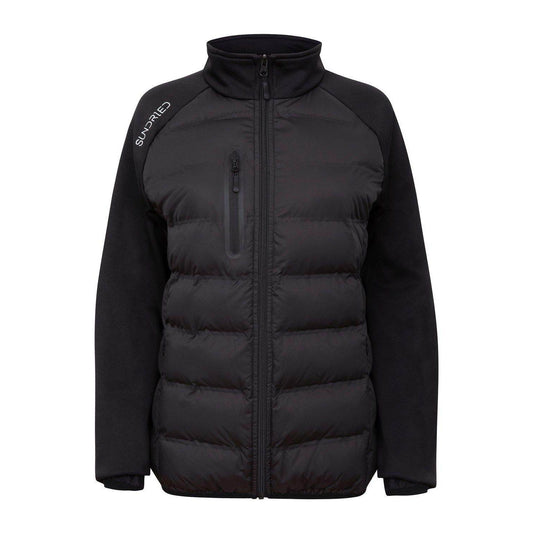 Sundried Monte Viso Women's Padded Jacket Jackets L Black SD0197 L Black Activewear