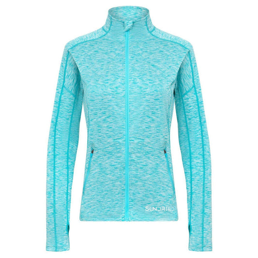 Sundried Pace Women's Long Sleeve Top Jackets L Blue SD0153 L Blue Activewear