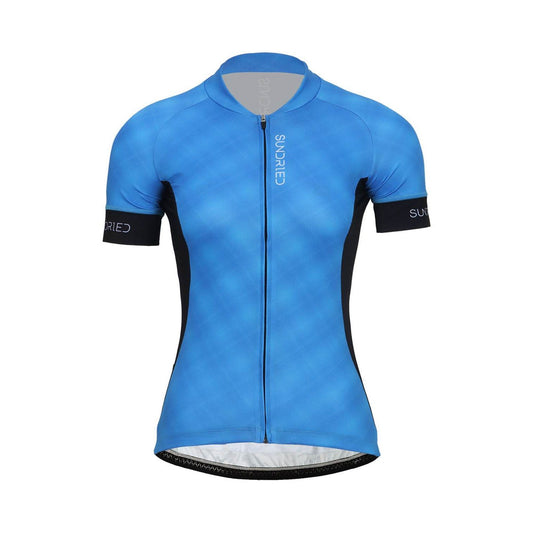Short Sleeve Cycle Jersey Short Sleeve Jersey L Blue SD0457 L Blue Activewear
