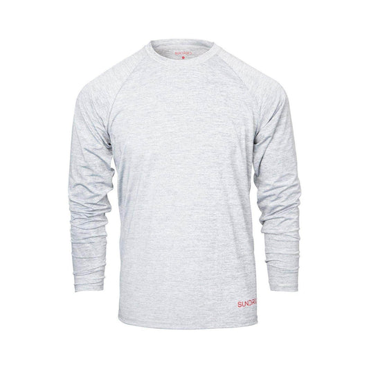 Sundried Pursuit Men's Base Layer L Grey SD0143 L Grey Activewear
