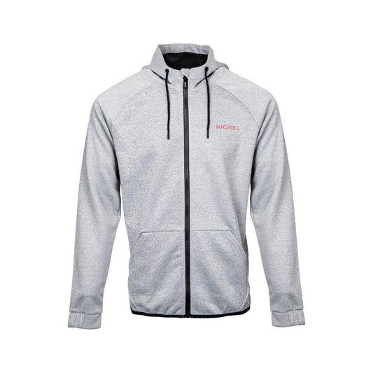 Sundried Pursuit Men's Hoodie Hoodie L Grey SD0142 L Grey Activewear