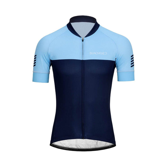 Short Sleeve Cycle Jersey Short Sleeve Jersey L Blue SD0465 L Blue Activewear