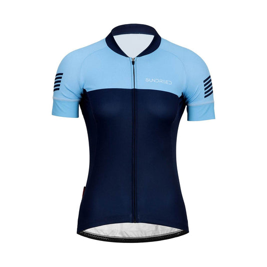 Short Sleeve Cycle Jersey Short Sleeve Jersey L Blue SD0466 L Blue Activewear