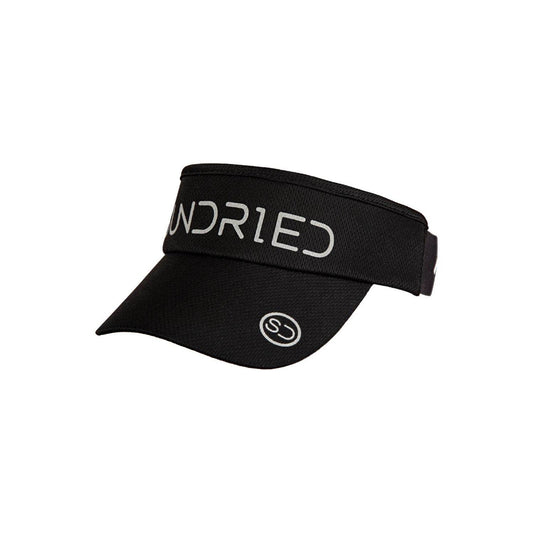 Sundried Running Visor Hats Black SD0434 Black Activewear
