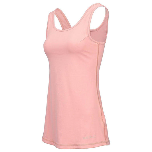 Sundried Solaro Women's Longline Vest L Pink SD0206 L Pink Activewear