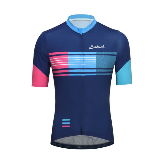 Short Sleeve Cycle Jersey L SS1003 L Navy Activewear