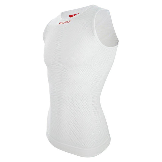 Sundried Thermal Cycling Vest L/XL White SD0313 L White Activewear