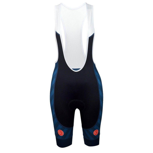 Sundried Velo Women's Pro Bib Shorts Bib Shorts L Blue SD0108 L Blue Activewear