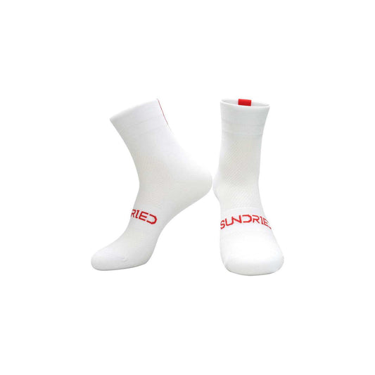 Sundried White Cycle Socks S21 Cycle Socks LXL White SD0392 LXL White Activewear