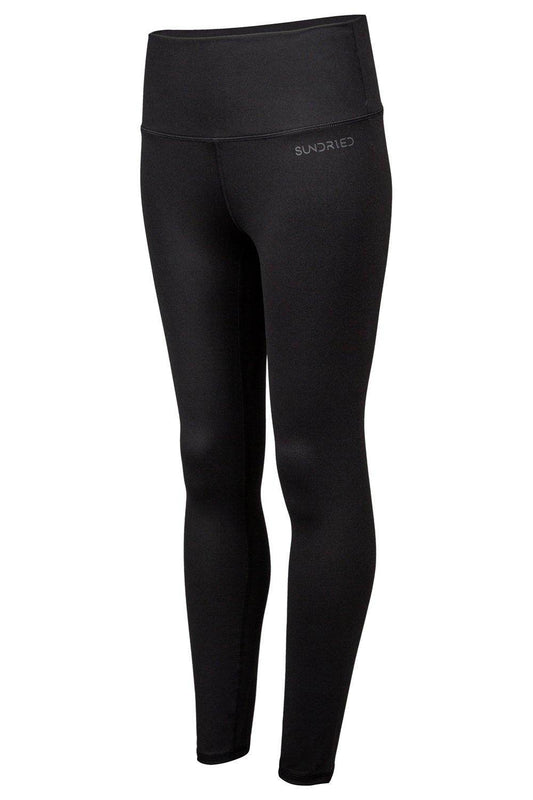 Sundried Women's Sport Leggings Leggings L Black SD0236 L Black Activewear