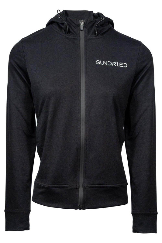 Sundried Women's Sweatshirt Hoodie Hoodie L Black SD0219 L Black Activewear