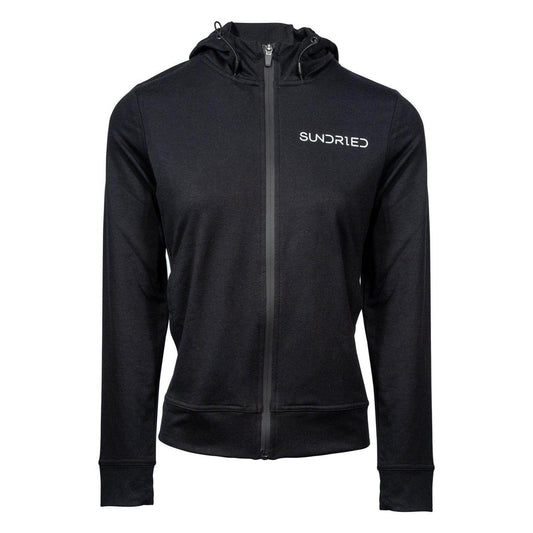 Sundried Women's Sweatshirt Hoodie Hoodie L Black SD0219 L Black Activewear