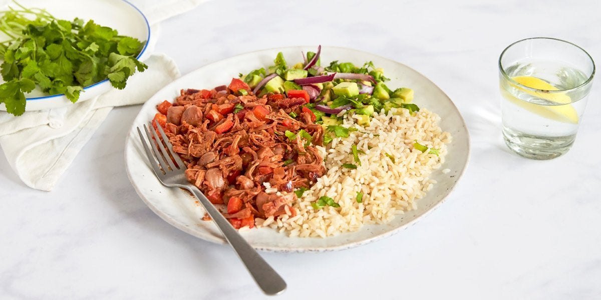 Nutrition Pulled Barbecue Jackfruit With Avocado Salsa Healthy Vegan Recipe Sundried Activewear