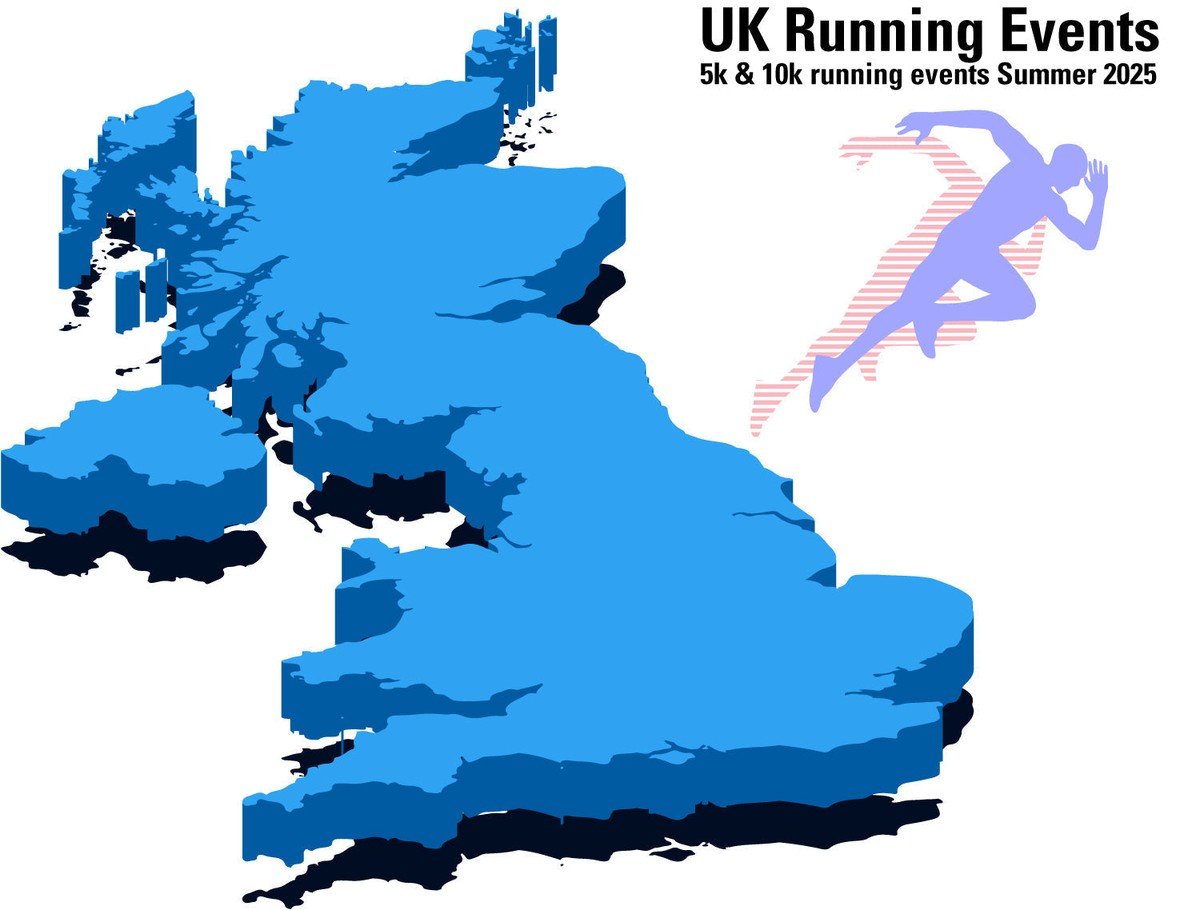 UK Running Map 2025