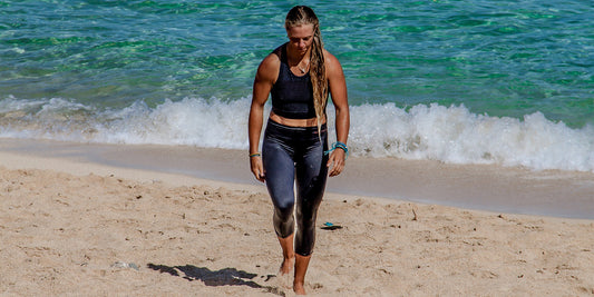 The Holiday Workout: Barefoot Beach Running