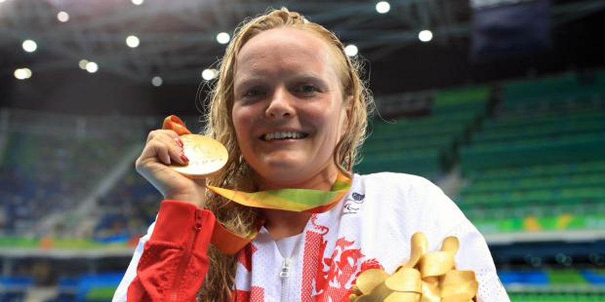 Susie Rodgers MBE Paralympic Swimmer - Sundried