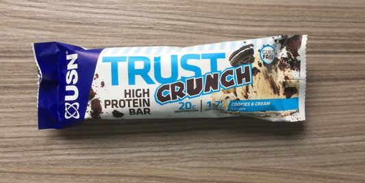 USN Trust Crunch Protein Bar Review Sundried Activewear