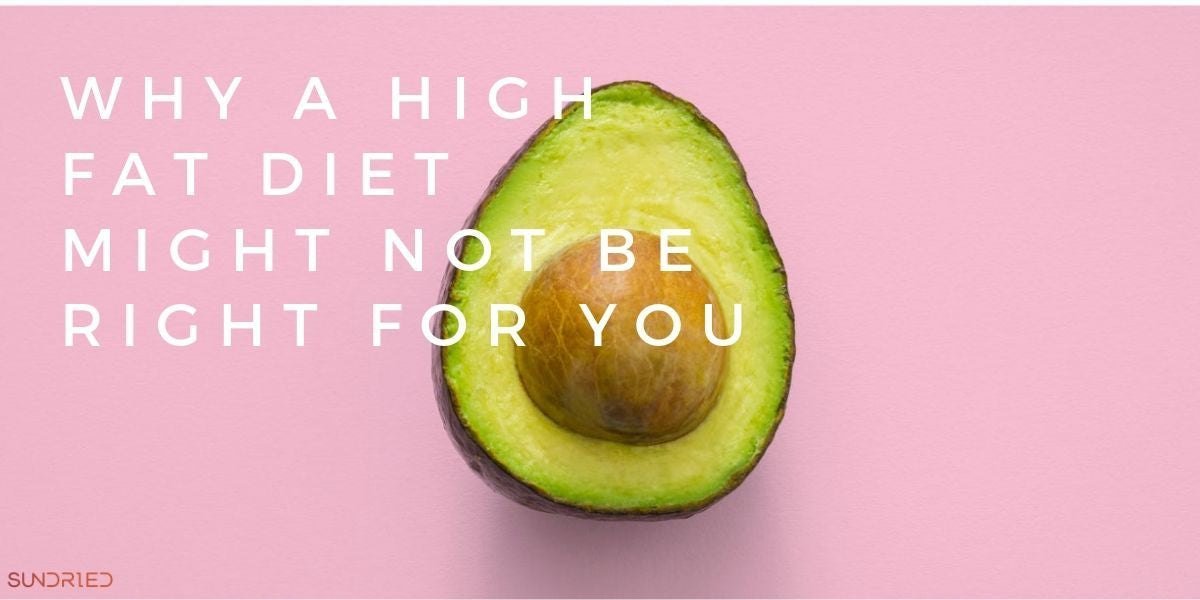 Why A High Fat Diet Might Not Be Right For You Sundried Activewear