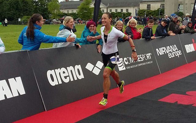 Nikki Bartlett Running Finish Line Winner