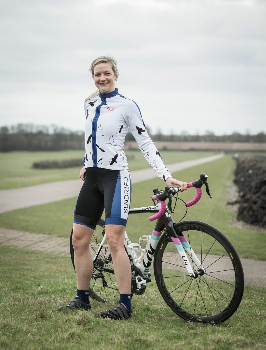Claire Steels Duathlete Team GB Cycling Jersey