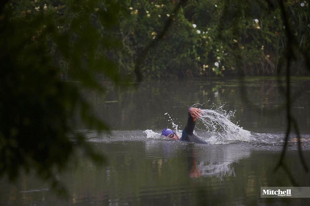 Sundried Ambassador Matt Leeman Open Water Swimming Hever Castle