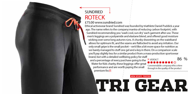 Triathlon 220 Review of Sundried Leggings