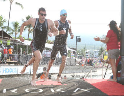 Reece Barclay Running Finisher Triathlon