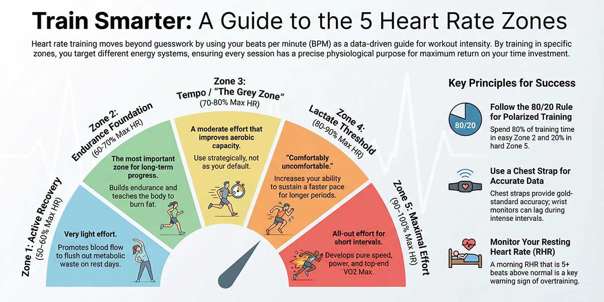 VO2 max training diagram high-intensity interval training heart rate zones