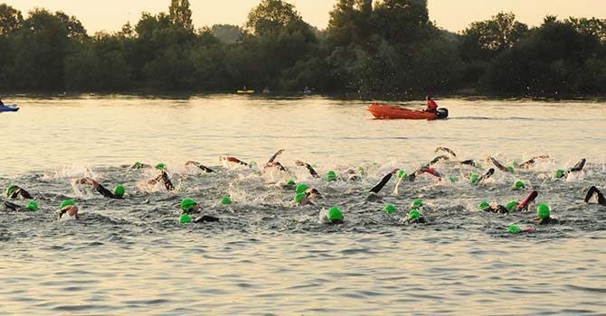 The Cotswolds Triathlon Swimming Open Water