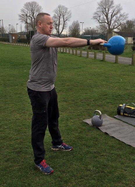 Barry Mcinnes Kettlebell swing 