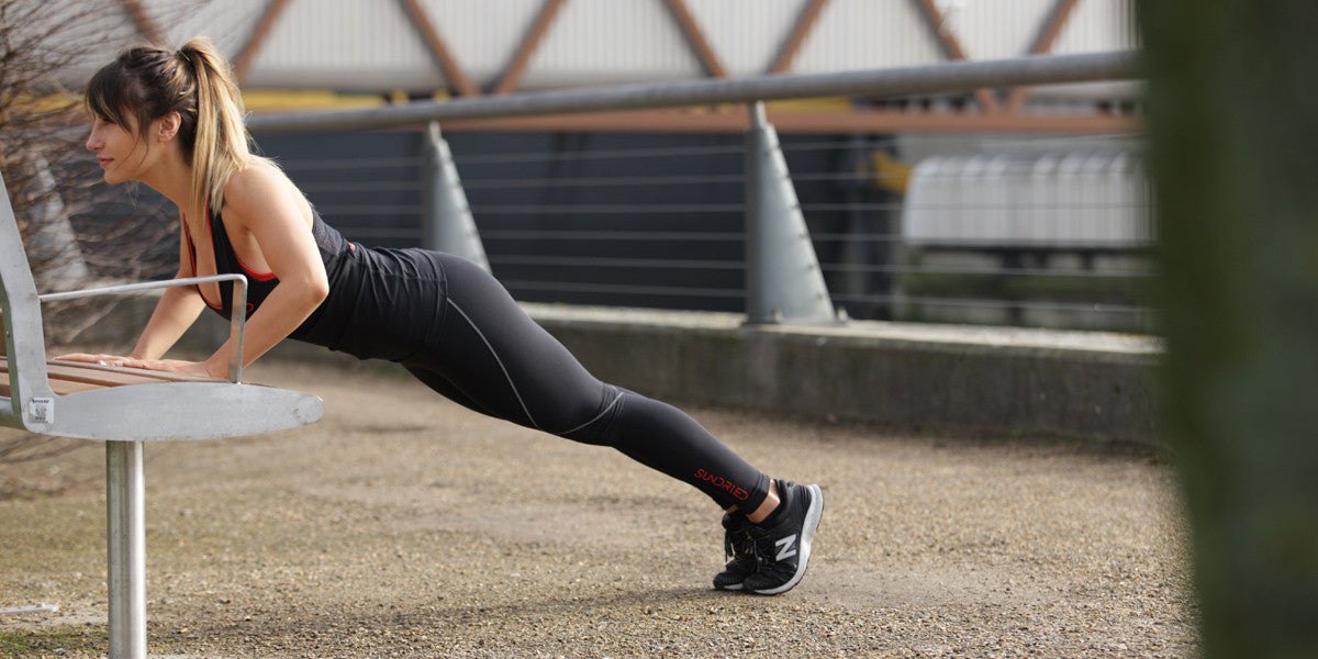 Bikini Girls Sundried Plank Strength