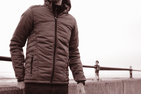 Castelli Meccanico Puffy Jacket Hood Up