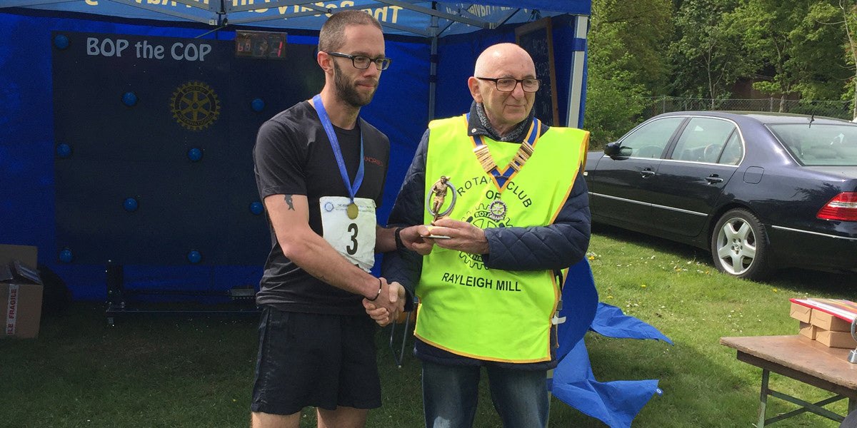 Chris Hatton Rayleigh 10k Running Race Winner Medal