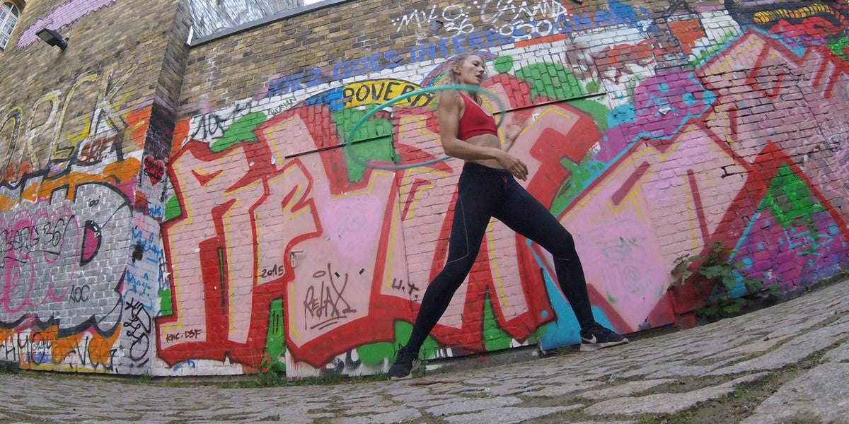 Emma Barrett Hula Hooping Sundried