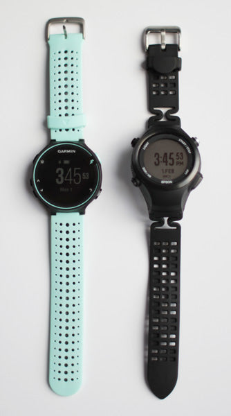 Epson Runsense SF-810 Vs Garmin Forerunner 235