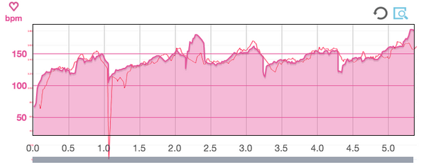 Heart Rate Comparison Epson Runsense SF-810