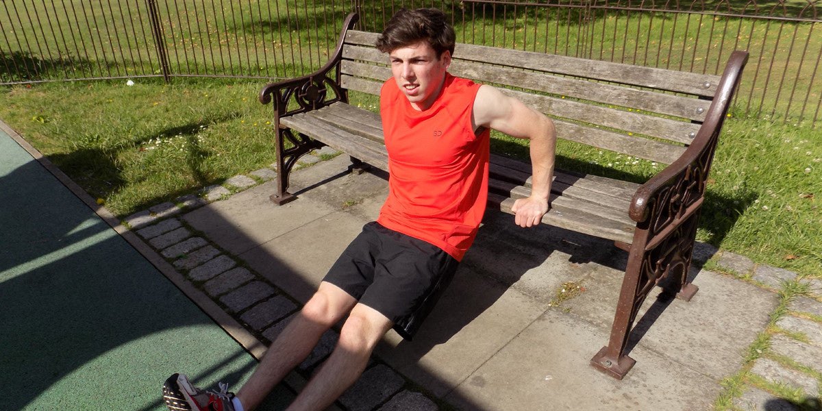 Harry Kleiman Sundried Ambassador Sports Fitness Bench Dips