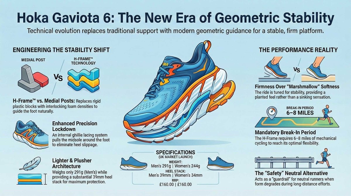 Hoka Gaviota 6 Features